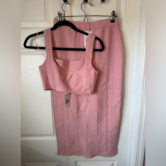 L*space Hold me tight Midi Skirt & Top Set sz.S - Picture 2 of 4